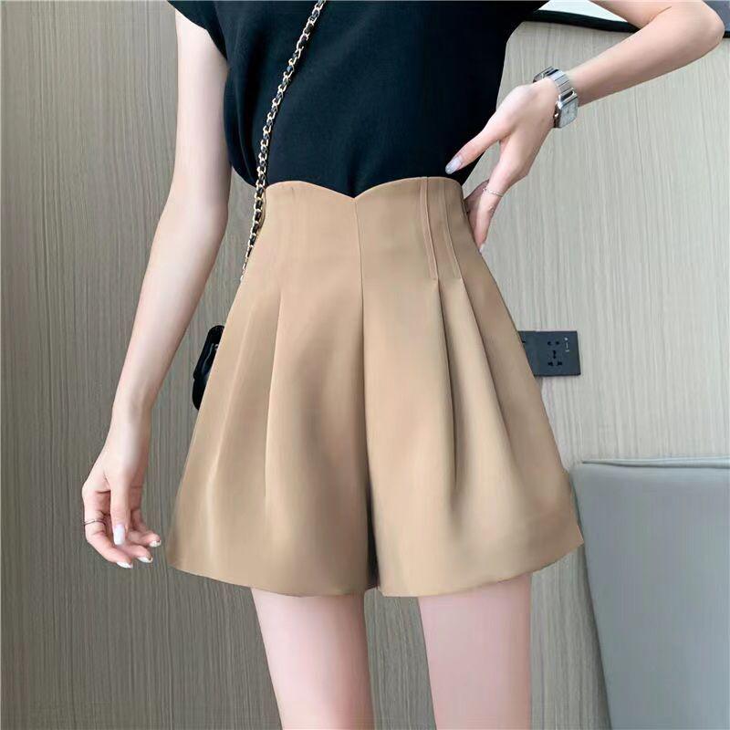 2026 Women s Slimming Black High-Waisted Wide-Leg A-Line Plus Size Autumn Pants 3XL