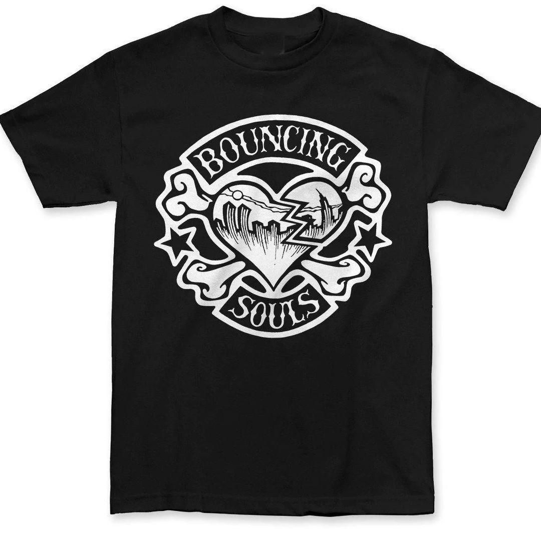 The Bouncing Souls Rocker Heart Album T Shirt Full Size S-5Xl BT1022 M