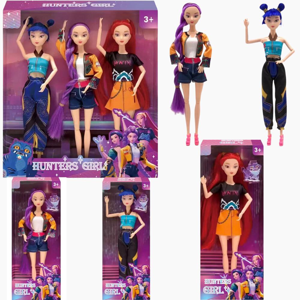 New Kpop Demon Hunters Anime Merchandise Rumi Mira Zoyi Character Figurine Birthday Gift Fan Club Gifts 11 Joints Are Movable