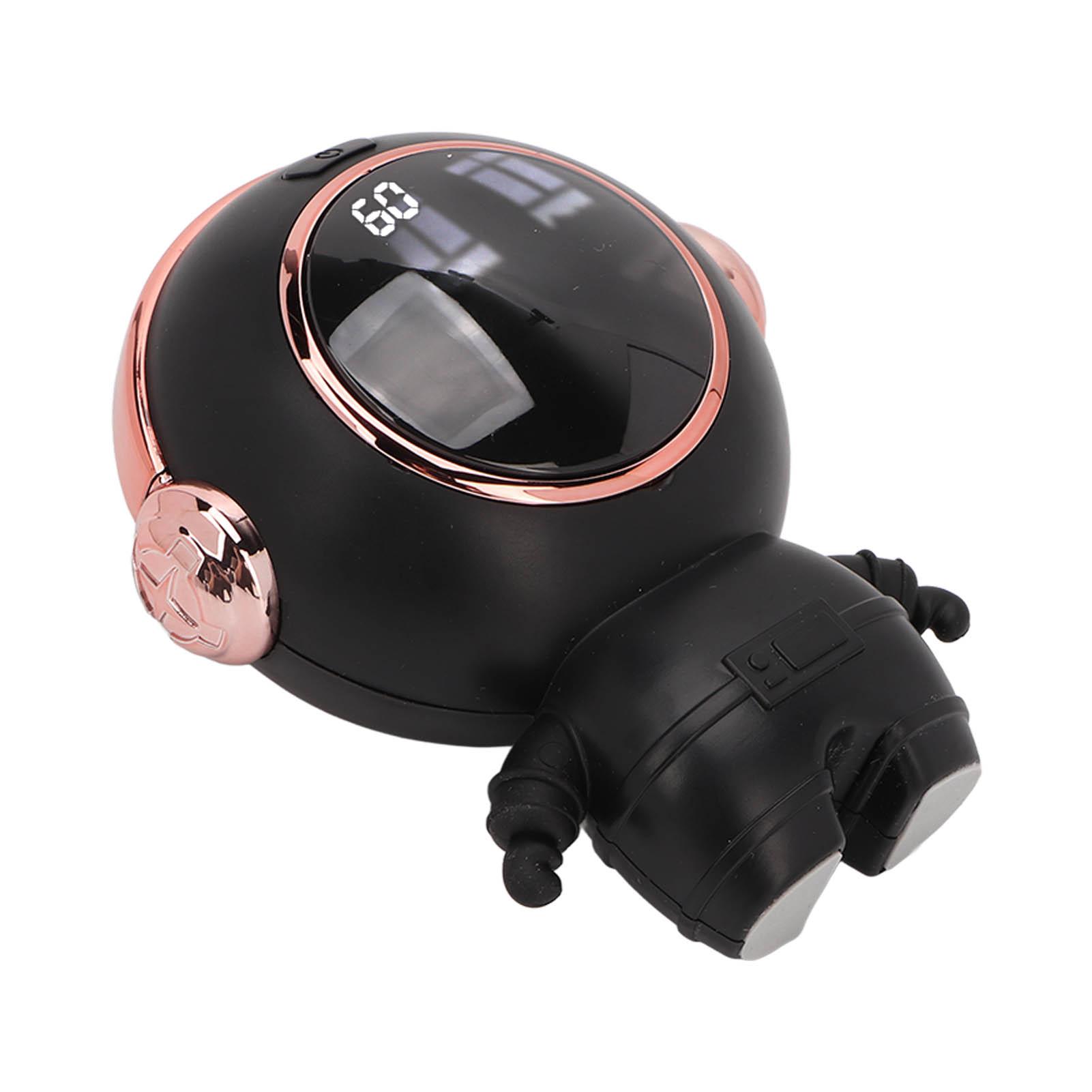 

Перезаряжаемая грелка для рук Портативная USB Цифровая Быстрый нагрев Электрическая грелка для рук для зимы Черная чёрный