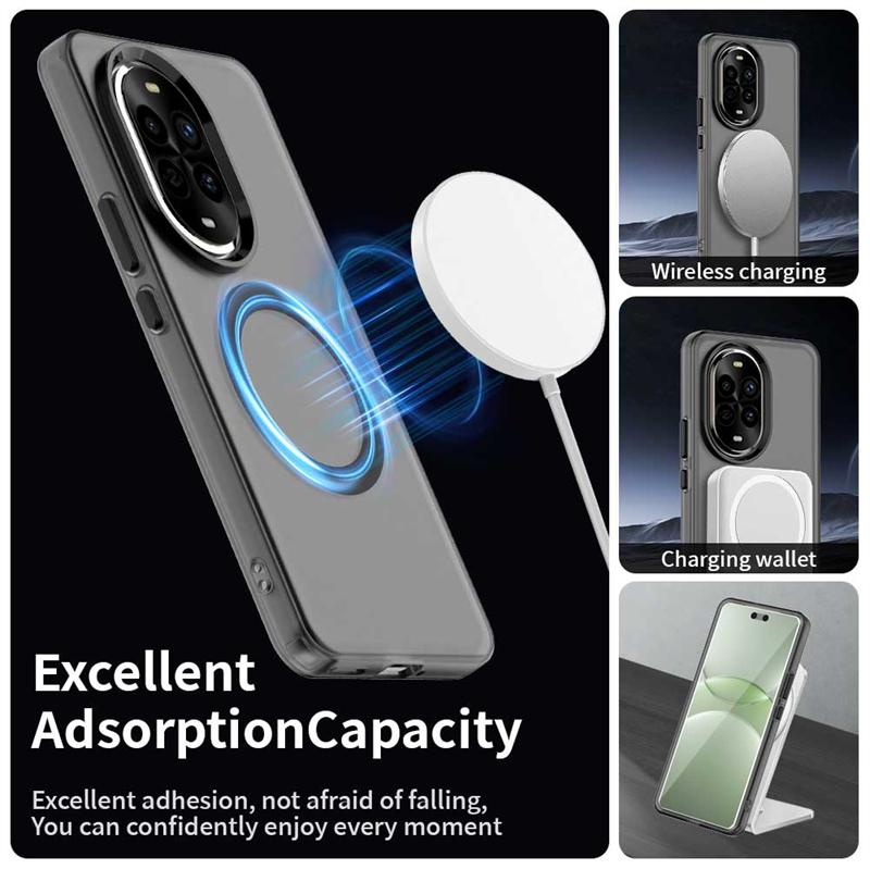 Pouzdro pro Huawei Nova 13 Pro Pouzdro pro Huawei Nova 13 Pro Magnetická Adsorpce Bezdrátové Nabíjení Kryt pro Huawei Nova 13 Pro Pouzdro
