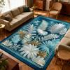 Light Luxury Plant Style Living Room Carpet Bedroom Lounge Large Area Decoration Rugs Home Non-slip Washable Door Mat Outdoor