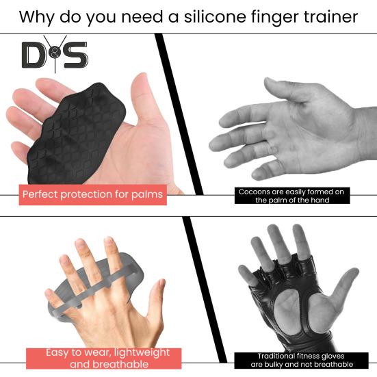 1 Çift Kavrama Güçlendirici Kaymaz Tasarım Ergonomik Uyum Yüksek Yoğunluklu Egzersizler El Kavramaları Cep Boyutu Kavrama Gücü Aleti