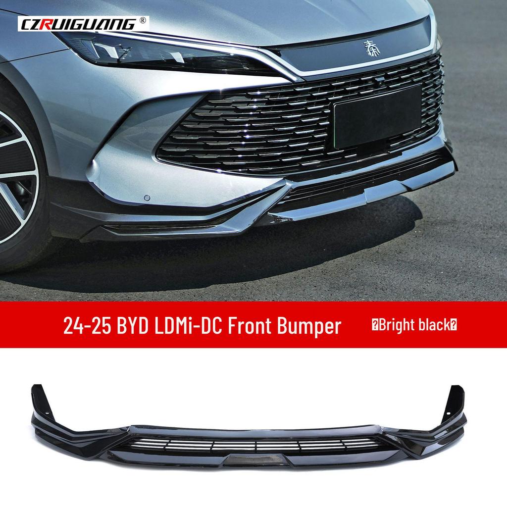 BYD Qin L DMi 24 Body Kit: Side Skirts, Front Bumper, Rear Bumper, Rear and Roof Spoilers.