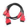 For Nissan 12+8 Adapter FCA Cable For Chrysler OBD2 Connector 12 To 8 Pin/16pin +32pin Diagnostic Cable Car Repair Tool