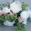 Romantic Wedding Bouquets Silk Bride Bridesmaids Hand Holding Flower Artificial Flower for Wedding Home Decorations