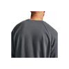 Under Armour Rival Cotton Fleece Crew Sweatshirt Men Tops Gray 1357104-012