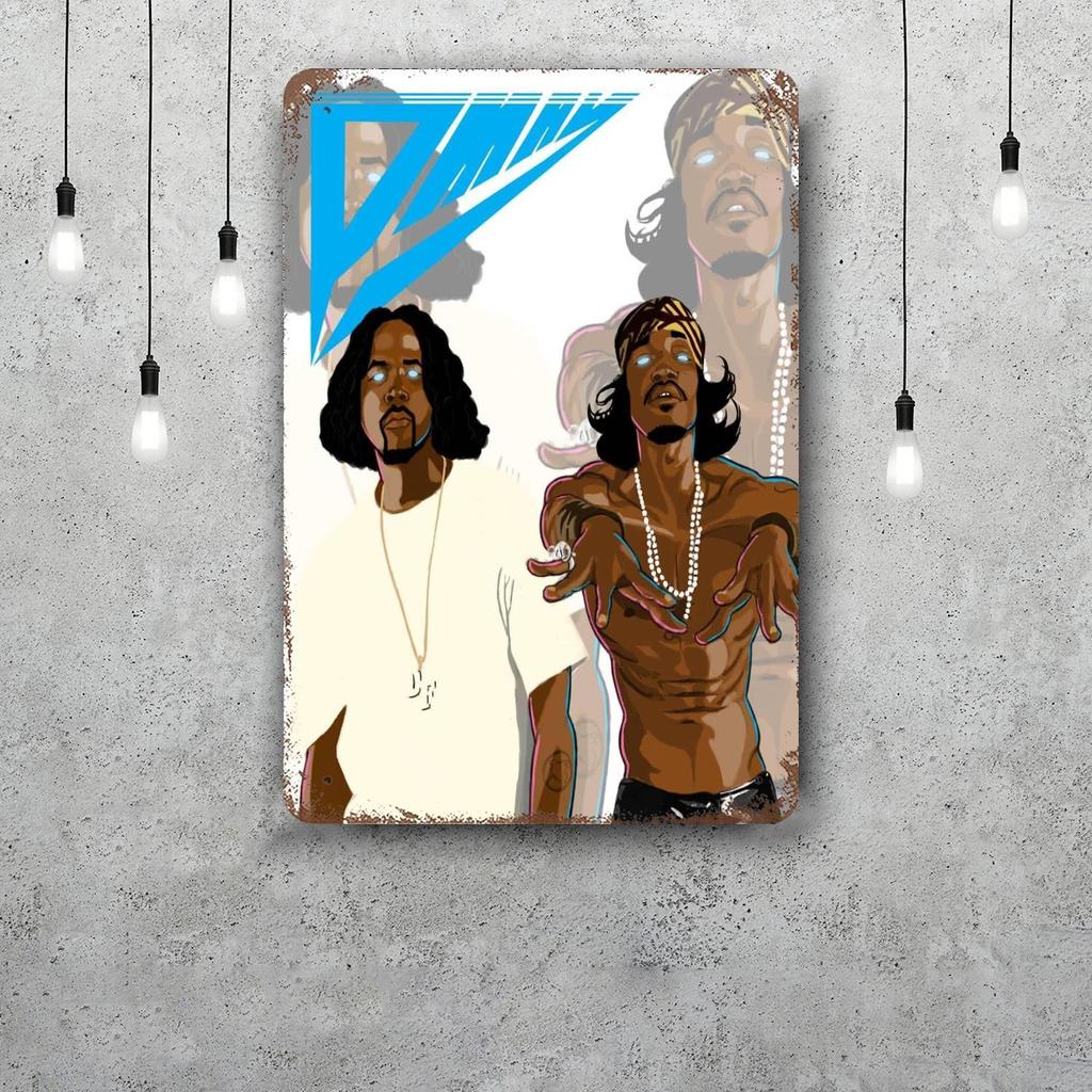 Outkast stankonia Metalowe Znaki dekoracja ścienna Vintage Blaszane Znaki Kapitan Metalowy Plakat Dekoracja do Baru Pubu Klubu Dekoracja Ścienna