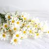 5 Heads Artificial Flower Chamomile Simulation Small Daisy Wedding Home Festival Vase DIY Photography Decoration Prop Table Yard