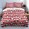Patriotic Stars Stripes Three-Piece Set  Kid'S And Adults' Bedroom Decor, Exquisite Three-Piece Bedding Set Gift