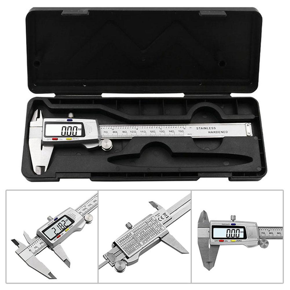 Automatic Shutdown Feature Digital Vernier Caliper Stainless Steel Caliper