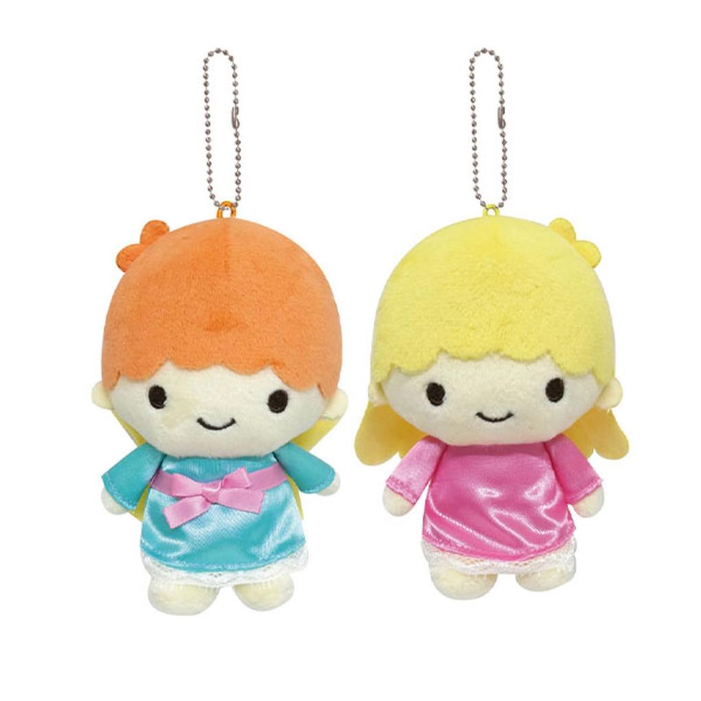 K Company Sanrio Characters Pair Ball Chain Mascot Little Twin Stars (Vintage Retro) SAV-PBM-TS