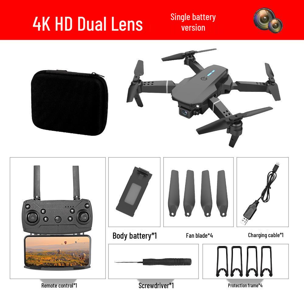 High-Definition E88 K3 Drone: Four-Axis Remote-Control Aerial Photography Toy