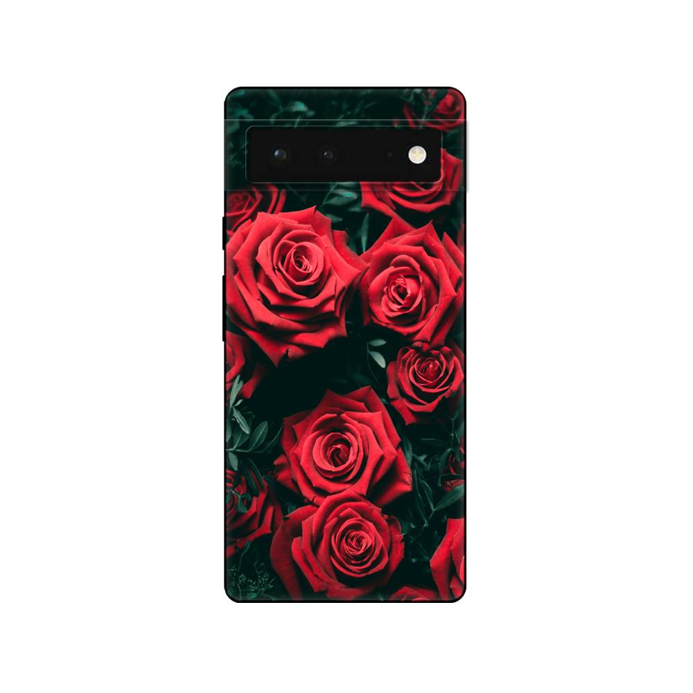 Für Google Pixel 6 Hülle Für Google Pixel 6 Pro Hülle Telefonrückseite Für Google Pixel6 Pixel 6Pro Soft Case Funda schwarzes TPU-Case