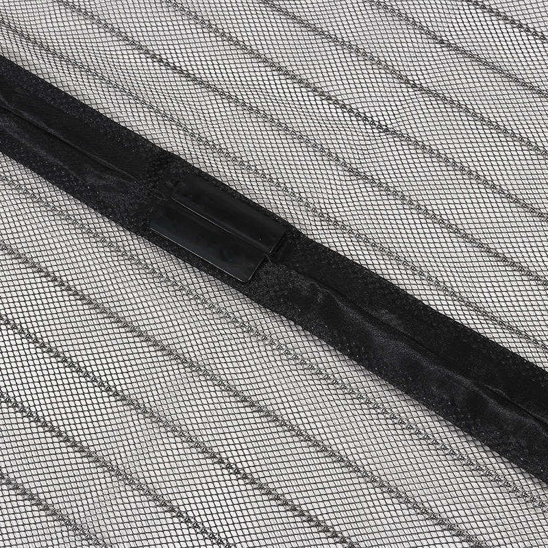 Magnetic Screen Door Curtain Self Closing Anti-mosquito Windproof Mosquito Net Air-Conditioning Partition Curtain