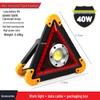 Triangle de signalisation LED pliable pour voiture