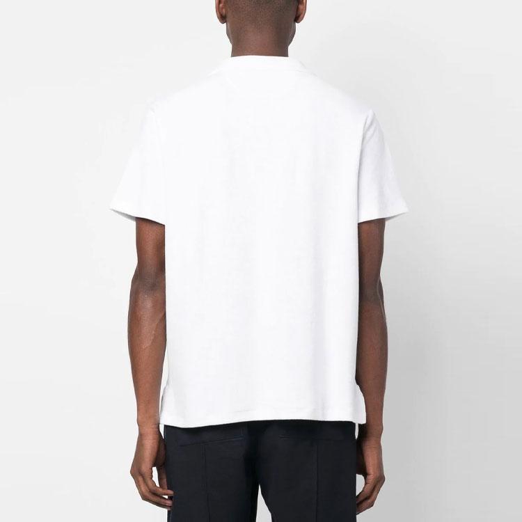 Polo Ralph Lauren SS23 Solid Color Logo Embroidered Straight Fit Short Sleeve Polo Shirt Men tops White 710901044-001