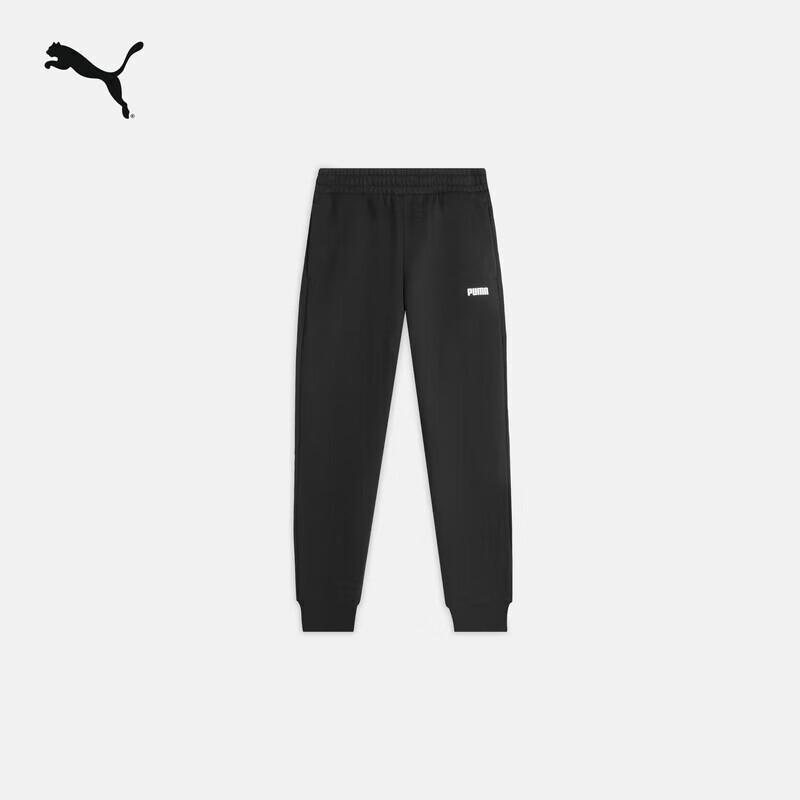 PUMA Women s Fleece-Lined Slim Fit Cuffed Jogger Pants S