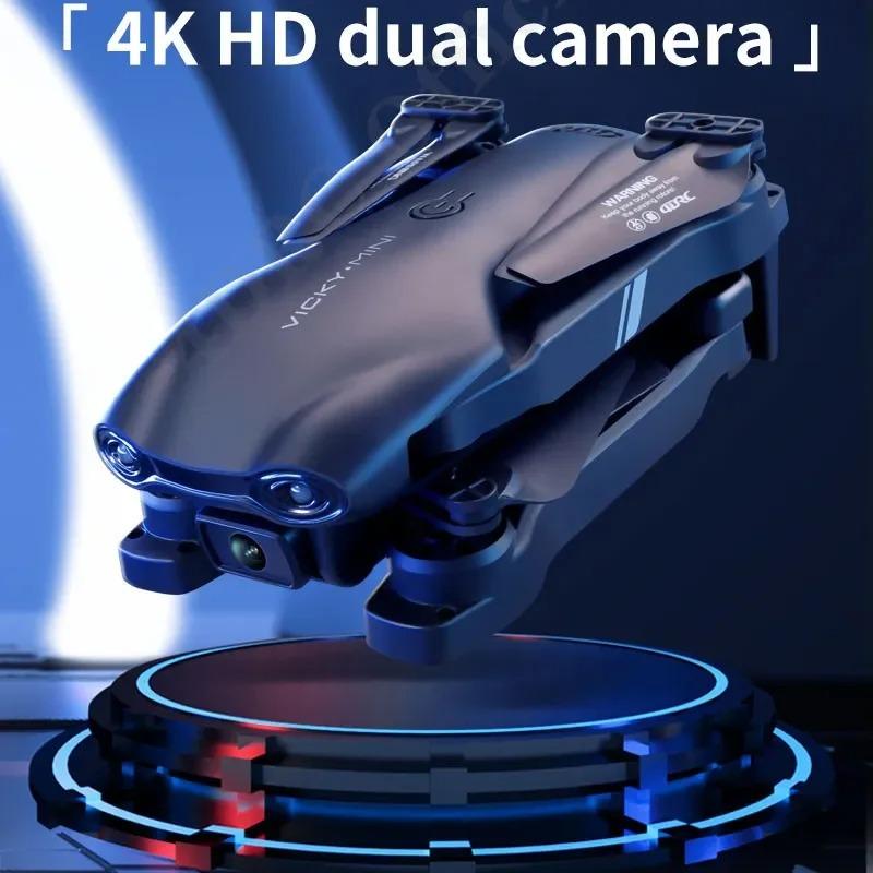 V13 Mini Drone 4K HD Professional With 1080P Dual Camera 2.4G WIFi FPV Dron Foldable RC Quadcopter Gift Toy