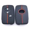 Silicone Car Remote Key Case For Toyota Aqua Rav4 Land Cruiser Camry Prado Corolla Prius Cover Keyless Remote Fob 2013 2014