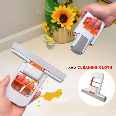 New Kitchen Cleaning Cloth  Desk Cleaner Glass Sponge Cleaning Mop Household Cleaning Tools