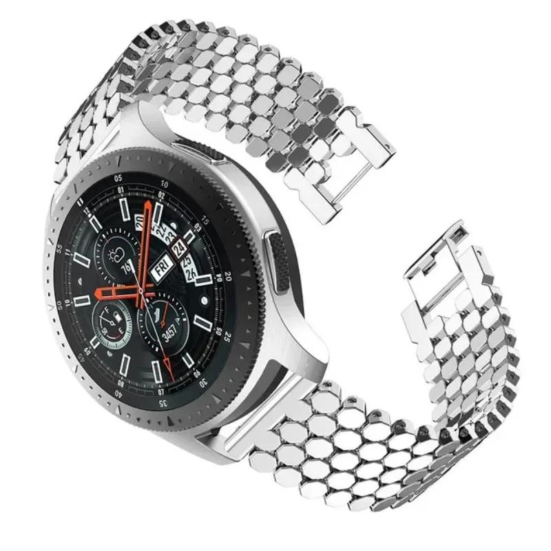 Quick Fit Stainless Steel No Gaps Band for Samsung Galaxy Watch 6 Classic 47mm 43mm 4 42 46mm 5 Pro 45mm 40 Mm 44mm Correa