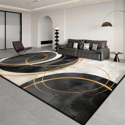 Tapis Modernes Larges pour Décoration de Salon Tapis Géométrique pour la Maison Tapis Antidérapant pour Chambre à Coucher Salon Tapis Lavables Tapis pour Canapé Tables Basses