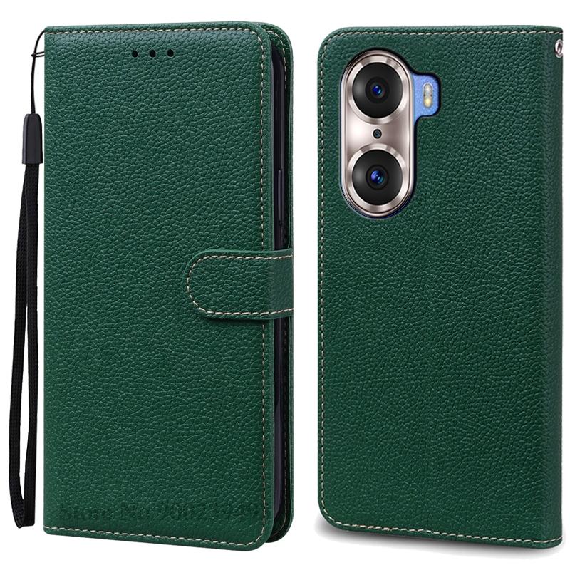 For Honor 60 Pro Case Honor 60 Case Silicone Soft Leather Flip Case For Honor 60 Pro Wallet Cover Phone Fundas Coque