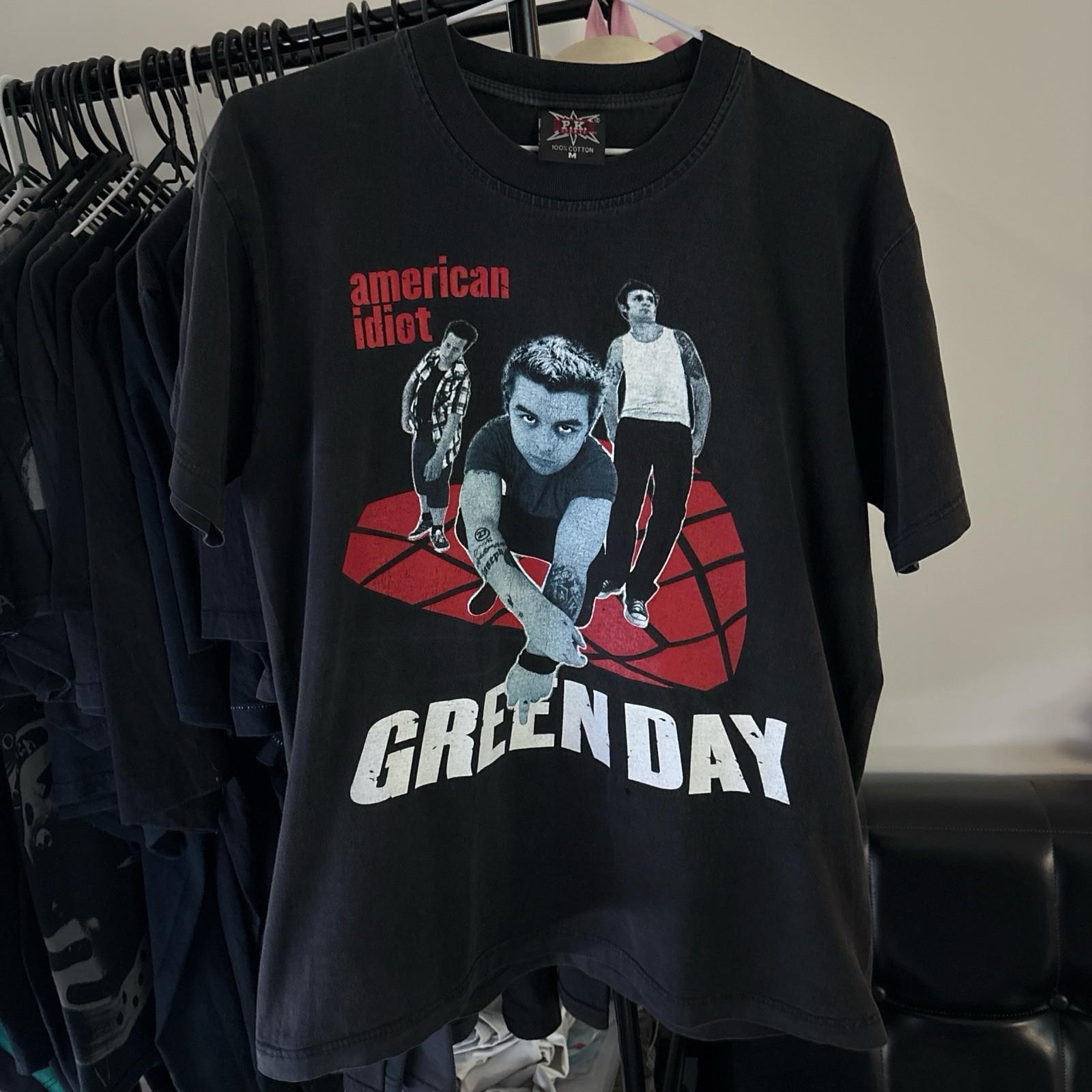Early 2000s Green Day American Idiot t shirt Unisex T-Shirt XXXL