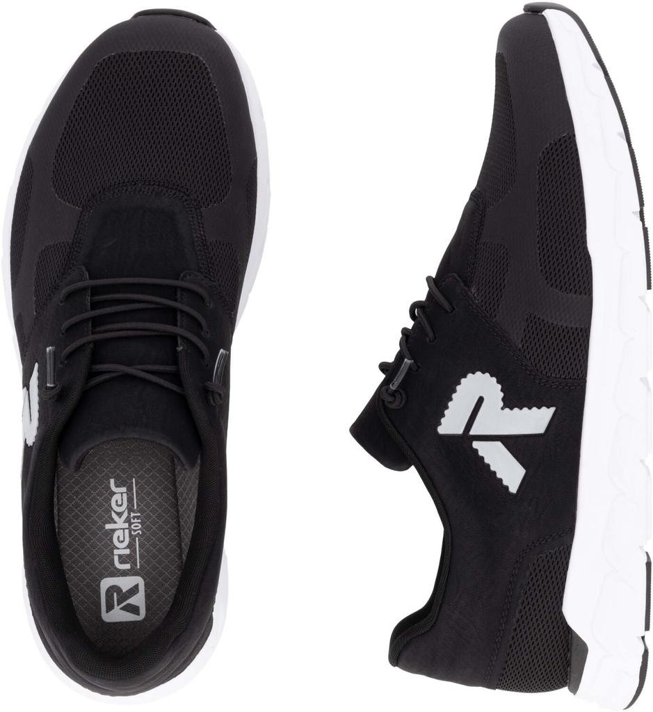 Кроссовки Rieker 09100 black/white