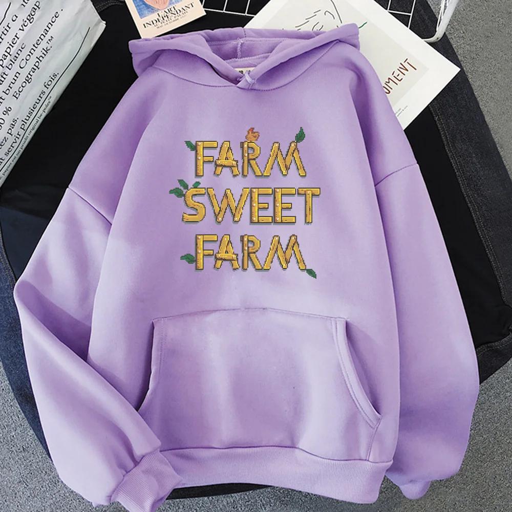 Stardew Valley Hoodie Casual Game Clothes Printed Graphic Sweatshirts Unisex Hoody Autumn Fleece Long-sleeve Retro Style Tops