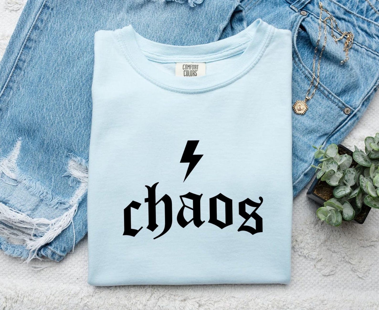 Gothic Script Shirt Gothic Motif Gift Women Thick Tee Calligraphy T-Shirt Darkwave Fan Bold Tshirt Pattern Graphic Old School Electric Bolt 2XL