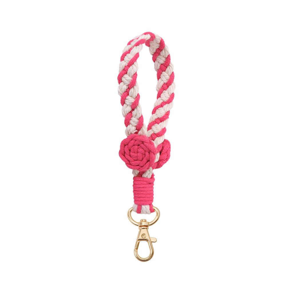 Daisy Flower Phone Lanyard - Handmade Woven Camera Strap & Pendant for Women