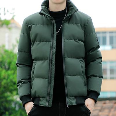 Πουφερ Μπουφάν Ανδρικό Κολάρο Casual Streetwear Βαμβακερό χοντρό ζεστό παλτό Ελαφρά ανδρικά ρούχα Streetwear