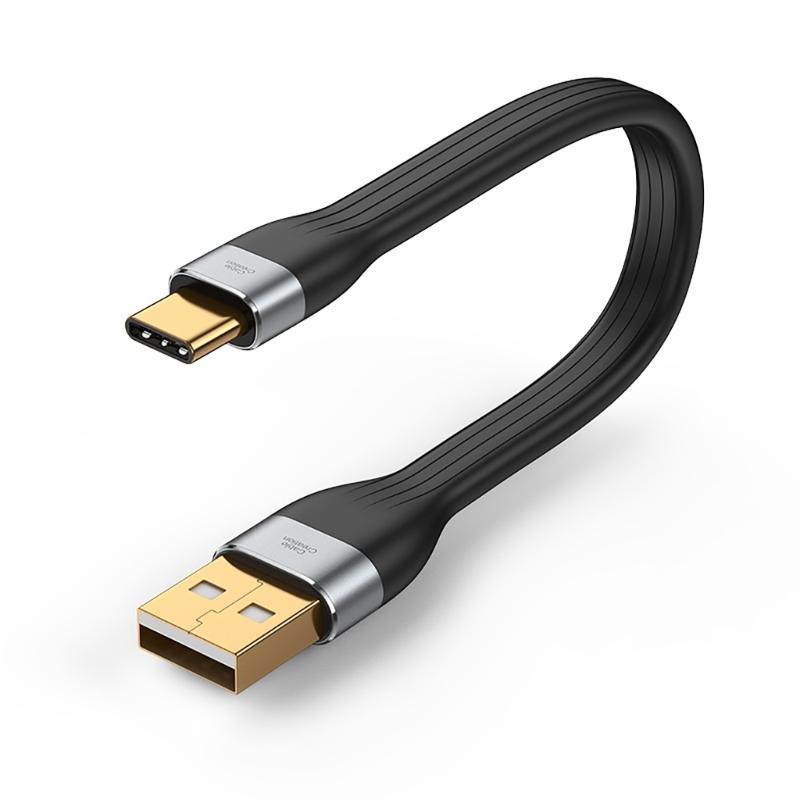 

Type C to Type-C/USB A Data Sync Cord Cable 3A Fast Charging Cable Wire for Type-c Powered Tablets Laptops & Cameras 1