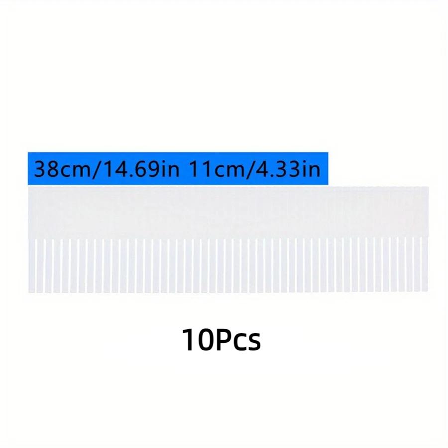 10Pcs Drawer Dividers,Adjustable Divider Drawer, Drawer Organiser System, Drawer Divider for Cupboard, Underwear, Socks