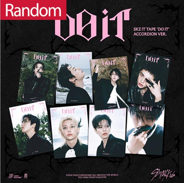 Stray Kids SKZ IT TAPE ‘DO IT’ Accordion Ver. 8-Set – Random Collectible K-pop Merchandise
