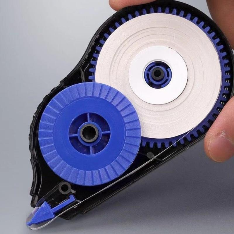 5 Pcs Large Capacity Correction Tape Correction Rollers Portable White Out Correction Tape School Office Supplies