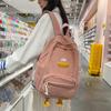 Schultasche neues Cartoon-Entlein Schultasche Mädchen College-Studenten vielseitig Japanische High-School-Schüler Koreanische Version Mädchen Rucksack Rucksack