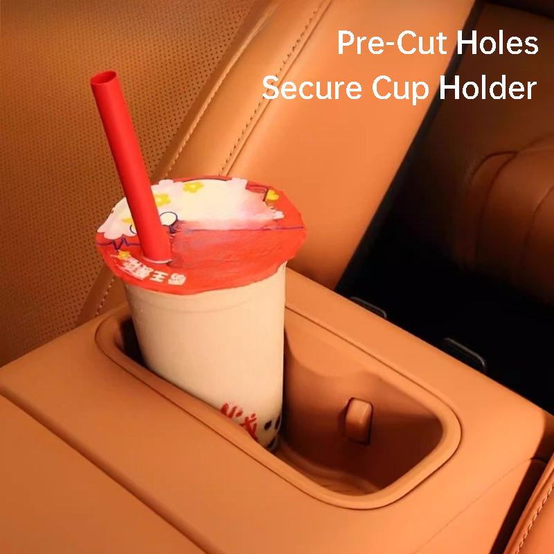For Leapmotor C10 Center Console Cup Holder Silicone Mat Rear Seat Cup Pad Anti-slip Protective Interior Modification Accessory