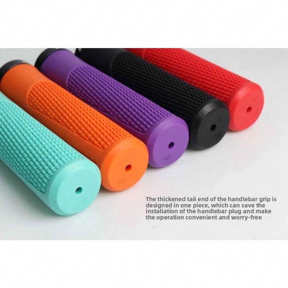 Rubber Grip, Mountain Bike Grip, Lock Grip, Non-slip Shock Absorber Folding Grip