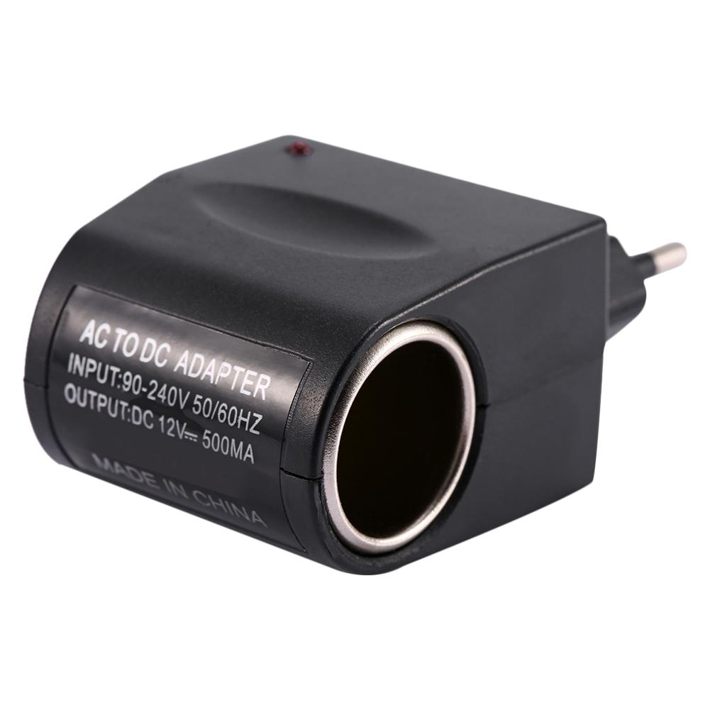 Wall Power AC to 12V DC Car Charger Cigarette Lighter Converter Adapter