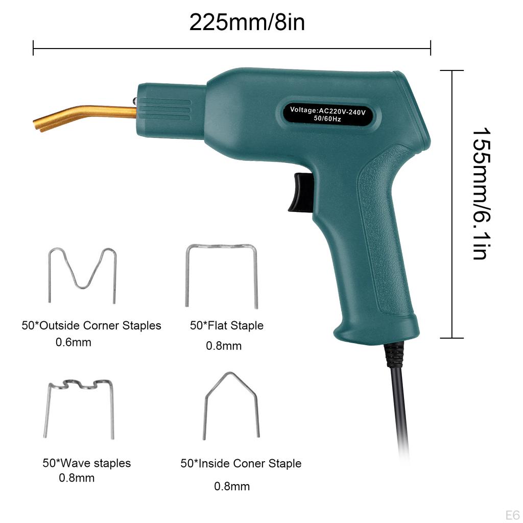 Handy Stapler Welder Flat Staple Kit Garage Tool