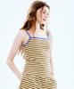 Soipeuyukaen Cotton Terry Stripe Sleeveless Top