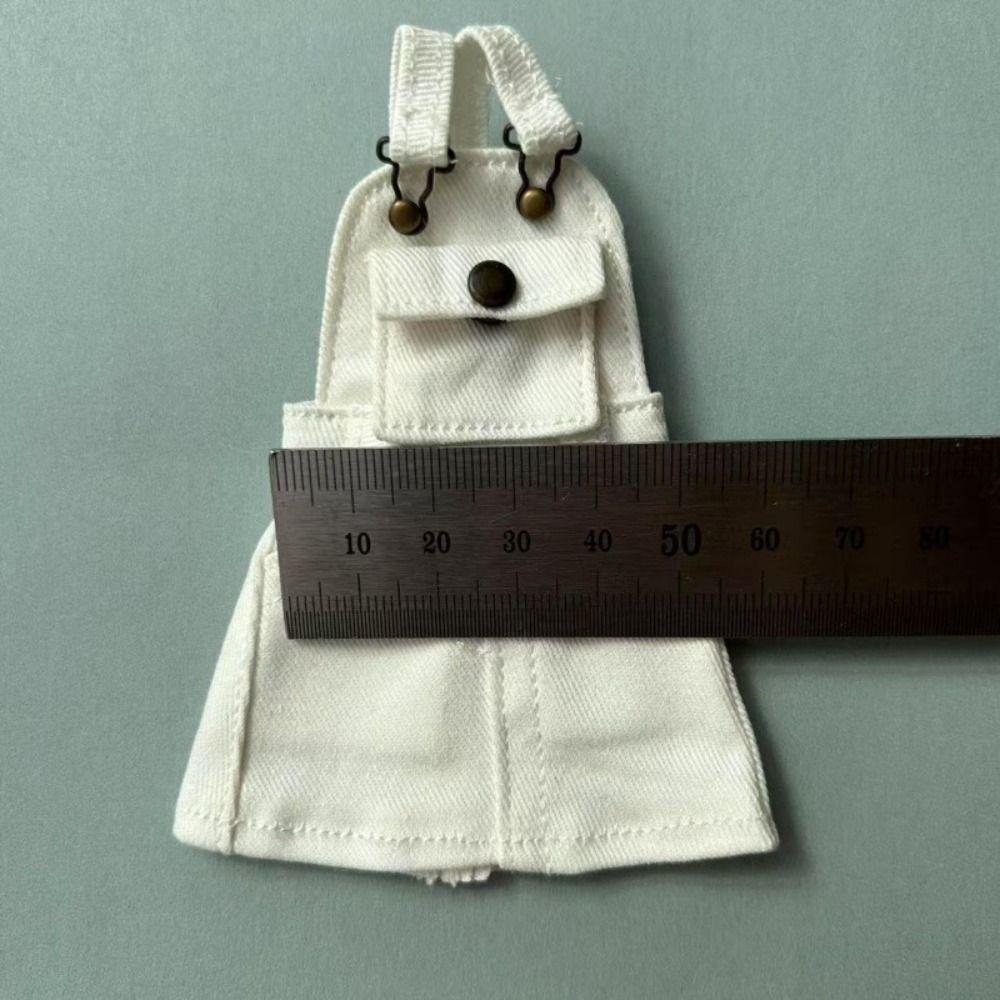 Casual Wears Pocket Jeans Overalls Skirt for Blythe Dolls For Ob22 Ob24 Doll/for Azone Dolls