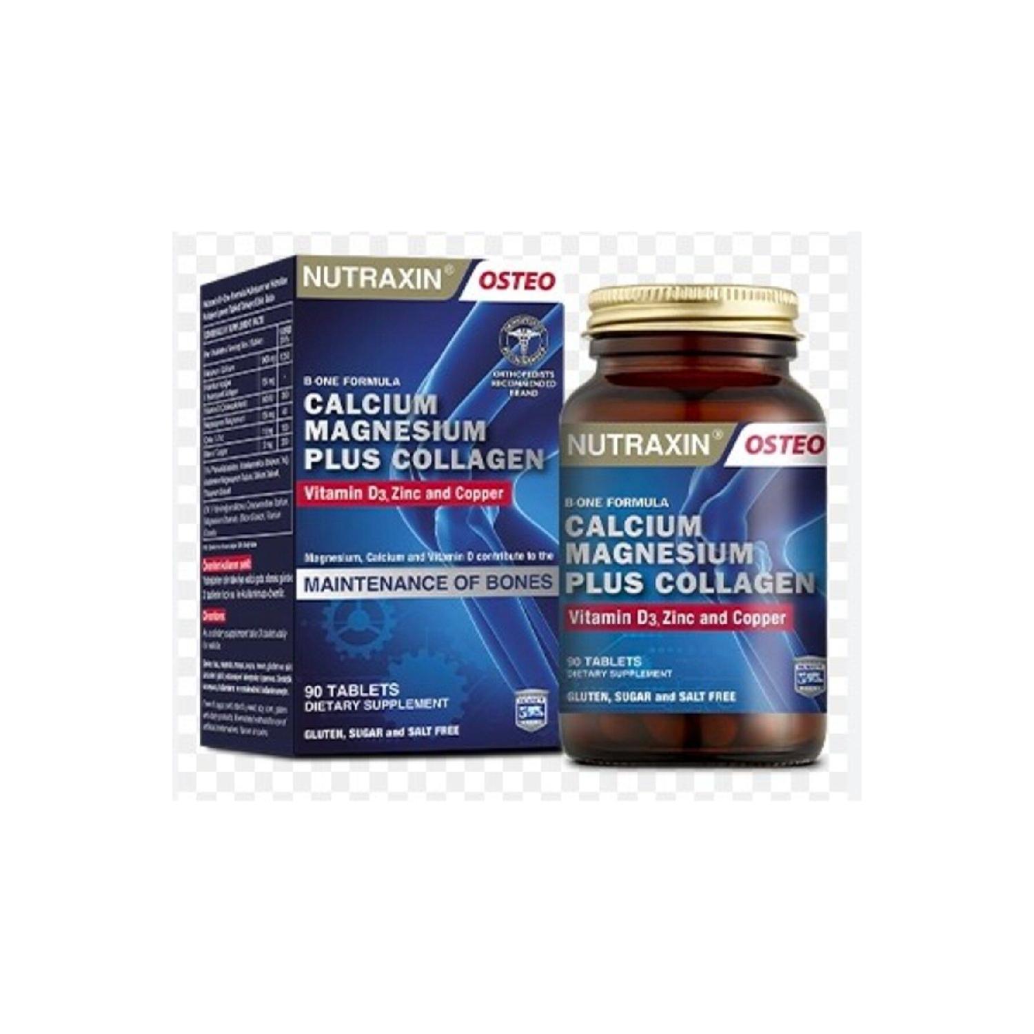 

Osteo B One Formula Calcium Magnesium Plus Collagen 90 Tablet