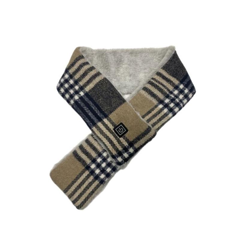 Warm Heating Pad Thermal Scarf Adjustable Heated Scarf Winter Outdoor Hiking Electric Heated Scarf Windproof Neck Wrap