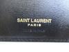 Autentyczny Saint Laurent Paris Czarny Skórzany Złoty H/W Portfel Bifold na Banknoty #a850 Odnowiony