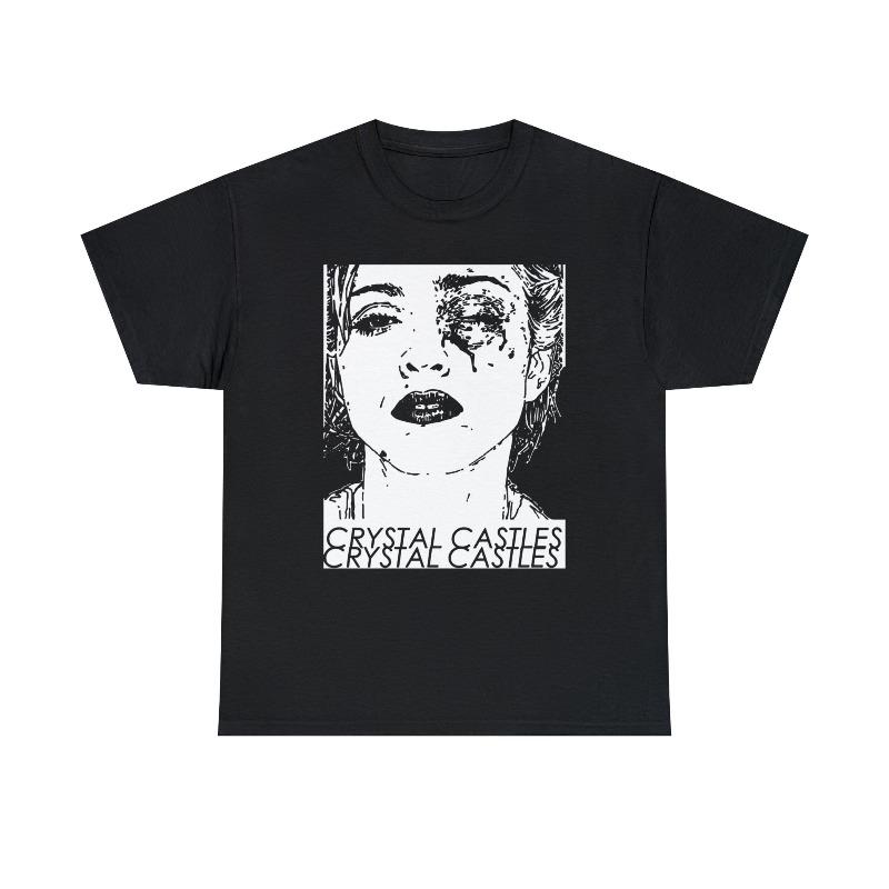 

Alice Practice Album Cover Crystal Castle Band Unisex Surrounding Summer New Casual Fashion Tshirt 4XL