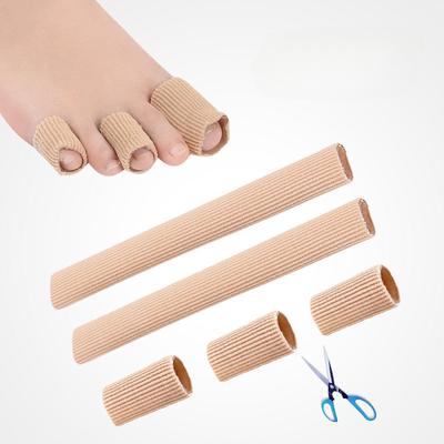 Separador de dedos de tela, aplicador Protector de dedos, eliminador de callos de maíz, Corrector, herramientas de pedicura, tubo para aliviar el dolor, cuidado de los pies